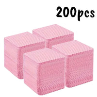 200pcs Pink Wipes