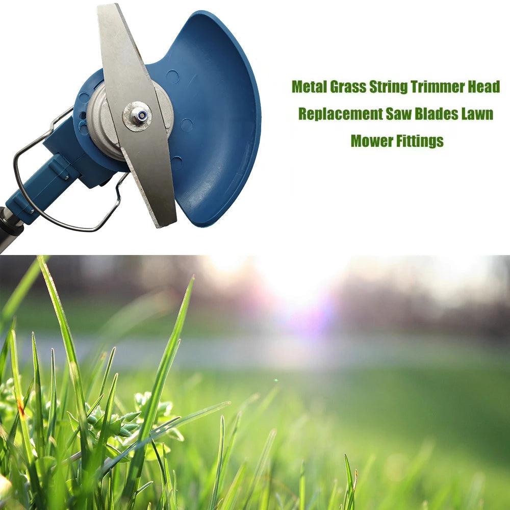 “Heavy Duty Metal Trimmer Head Blades – Lawn Mower & Garden Parts” Shopulia