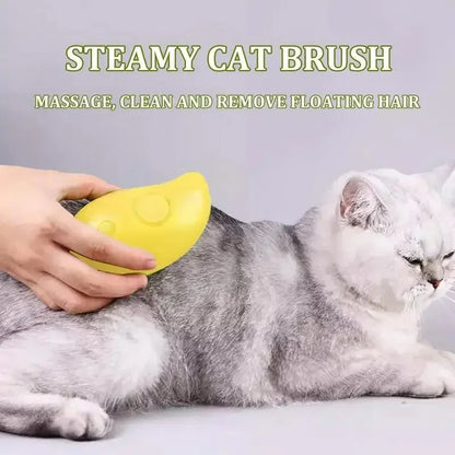 PetSteam™ 3-in-1 Electric Grooming Brush Shopulia