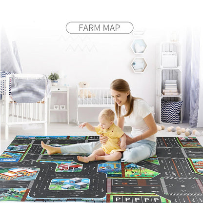 PlayMap™ Baby & Kids Educational Game Mat Shopulia