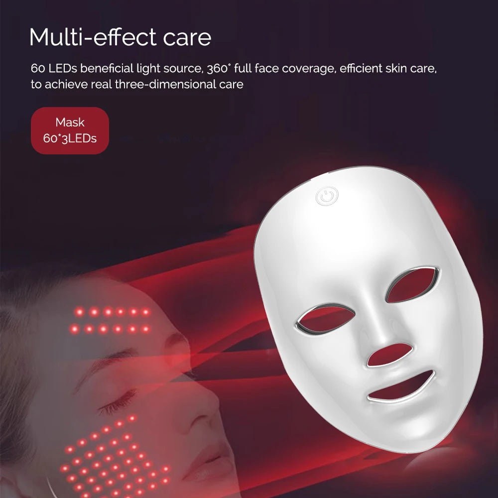 ForeverLily™ LED Facial Mask – Anti-Aging & Red Light Therapy Shopulia