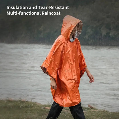 StormShield™ Emergency Rain Poncho Shopulia