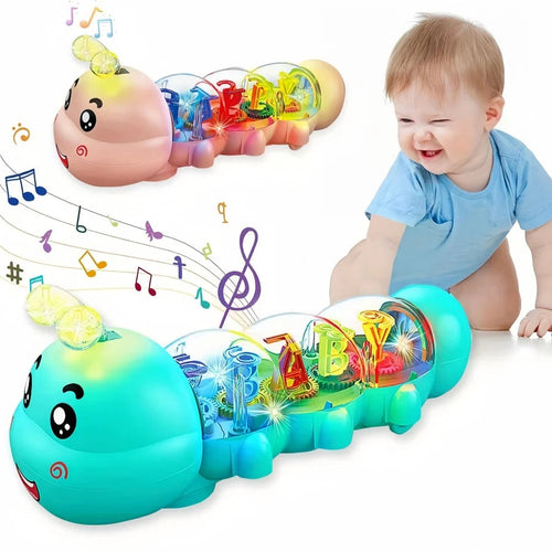 CuddleCrawl™ Musical Caterpillar Baby Toy Shopulia