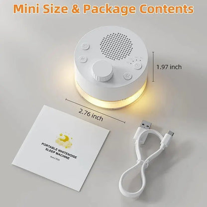 Portable white noise machine for sleep, travel, and nursery | Shopulia