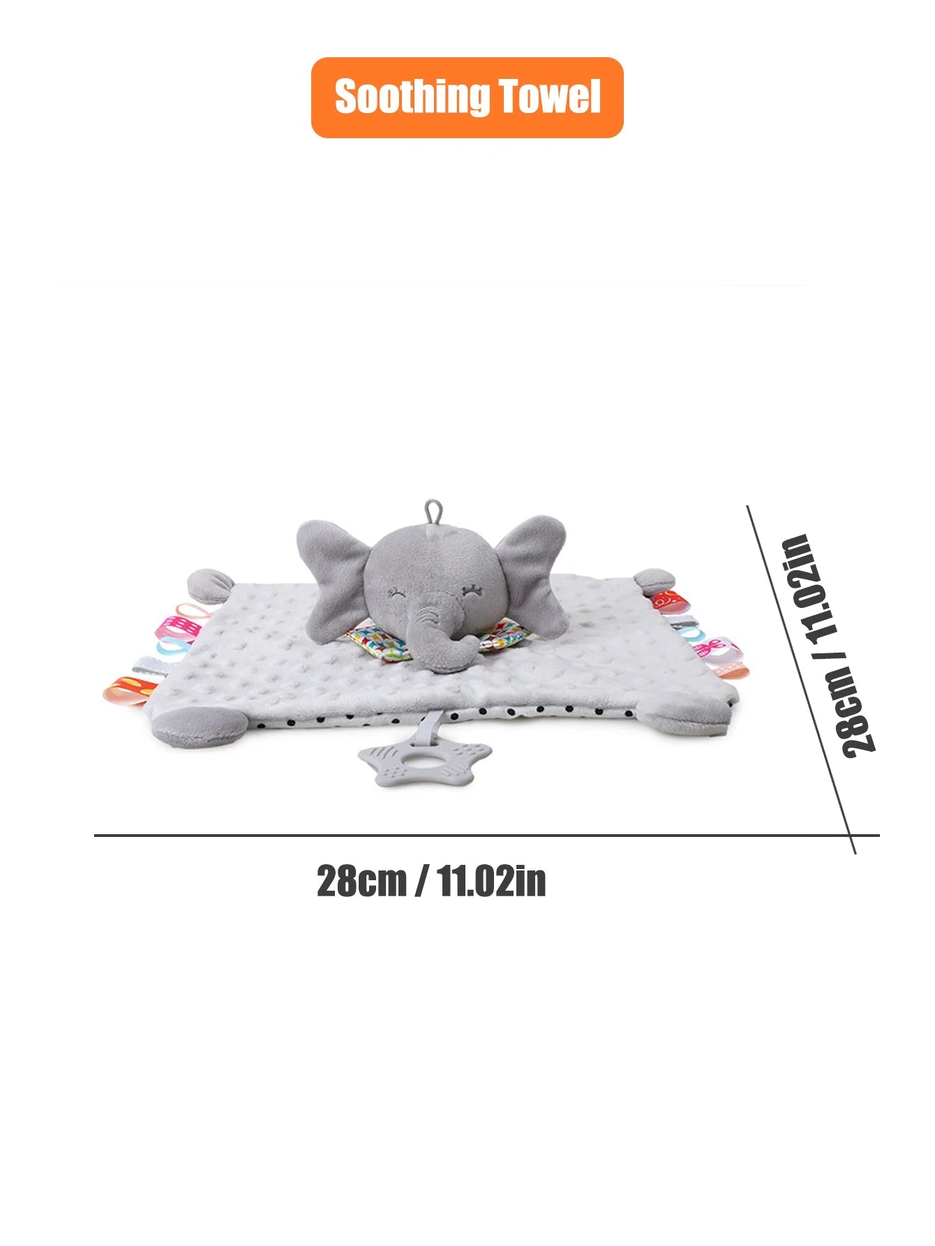 BabyHug™ Security Doll with Teether & Blanket Shopulia