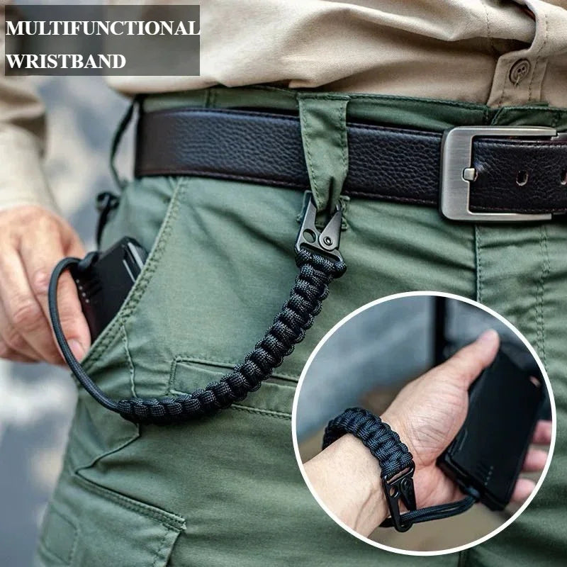 SurvivorGear™ Outdoor Paracord Wrist Strap Shopulia
