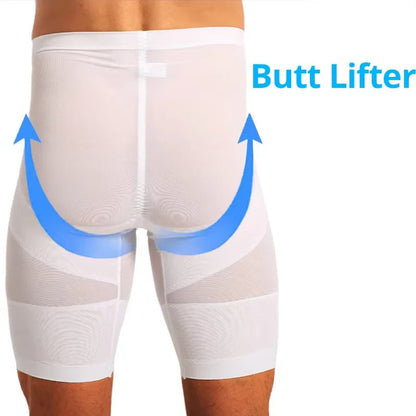 FlexPro™ Men’s Compression Gym Shorts Shopulia