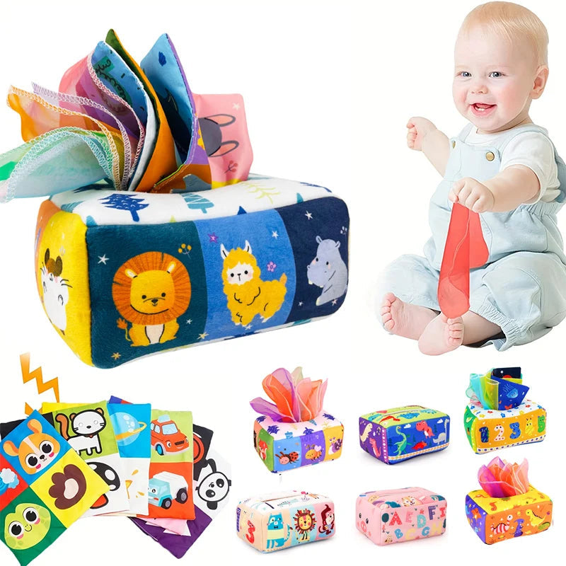 BabyMonti™ Magic Tissue Box Toy Shopulia