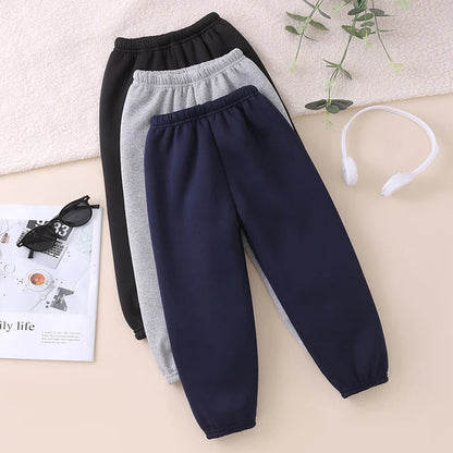 CozyKids™ Thick Plush Sports Pants Shopulia
