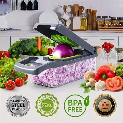 ChopMaster™ 14-in-1 Vegetable Chopper Shopulia