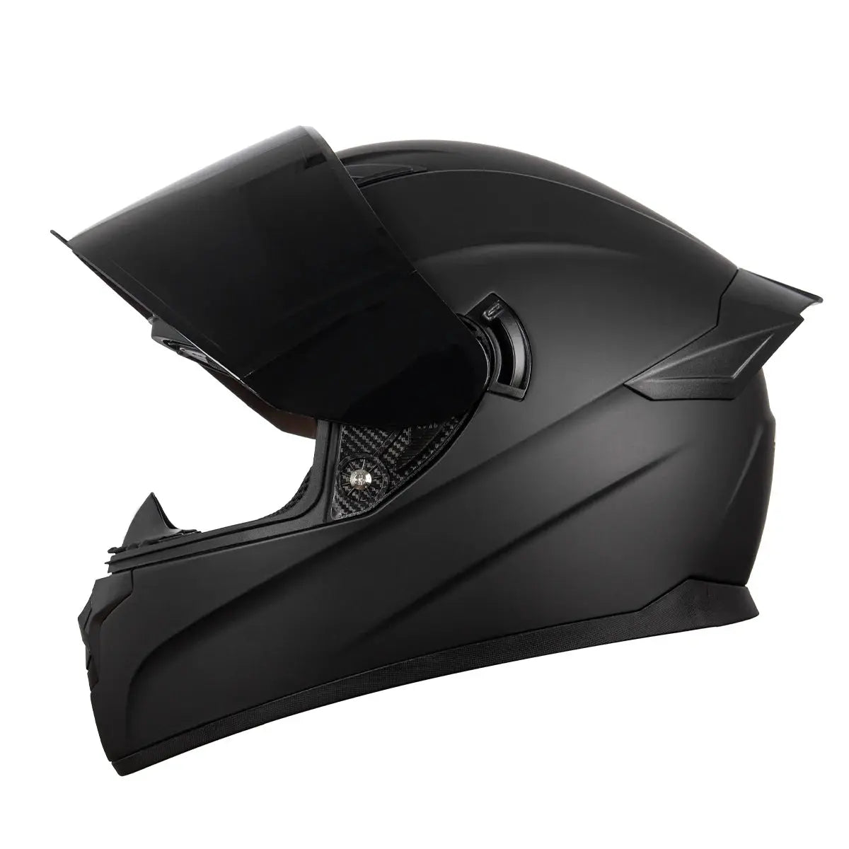 ROCK RUFI Full Face Motorcycle Helmet - Dual Lens DOT Certified All-Season Helmet | Shopulia
