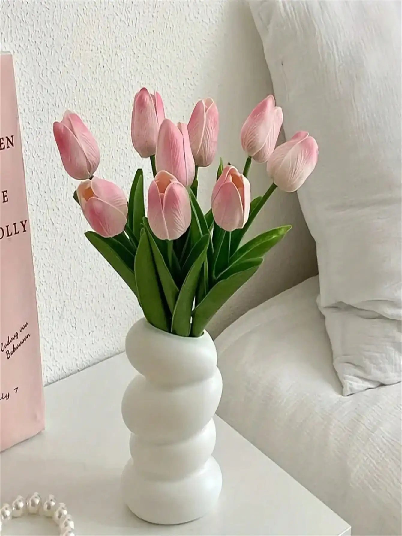EverTulip™ Set of 6 Fake Tulips for Desk & Home Shopulia