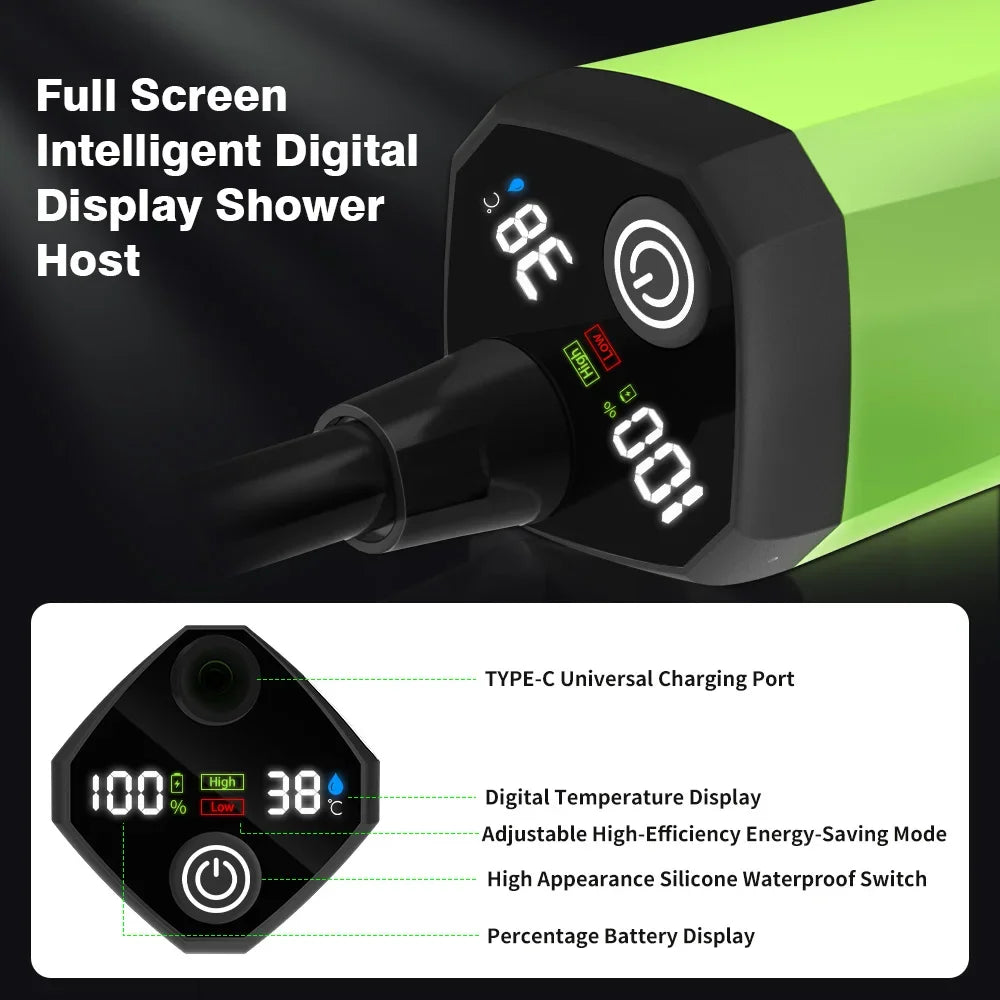 CampFlow™ RV Shower w/ Smart Display Shopulia