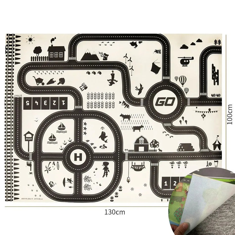 PlayMap™ Baby & Kids Educational Game Mat Shopulia