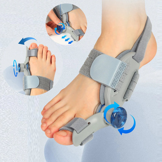 1/2pcs Bunion Corrector Adjustable Hallux Valgu Big Toe Valgus Corrector Rotatable Toe Corrector Straightener Toe Correction Shopulia