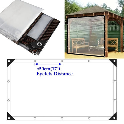 “GardenShield™ Transparent Waterproof PE Cover” Shopulia