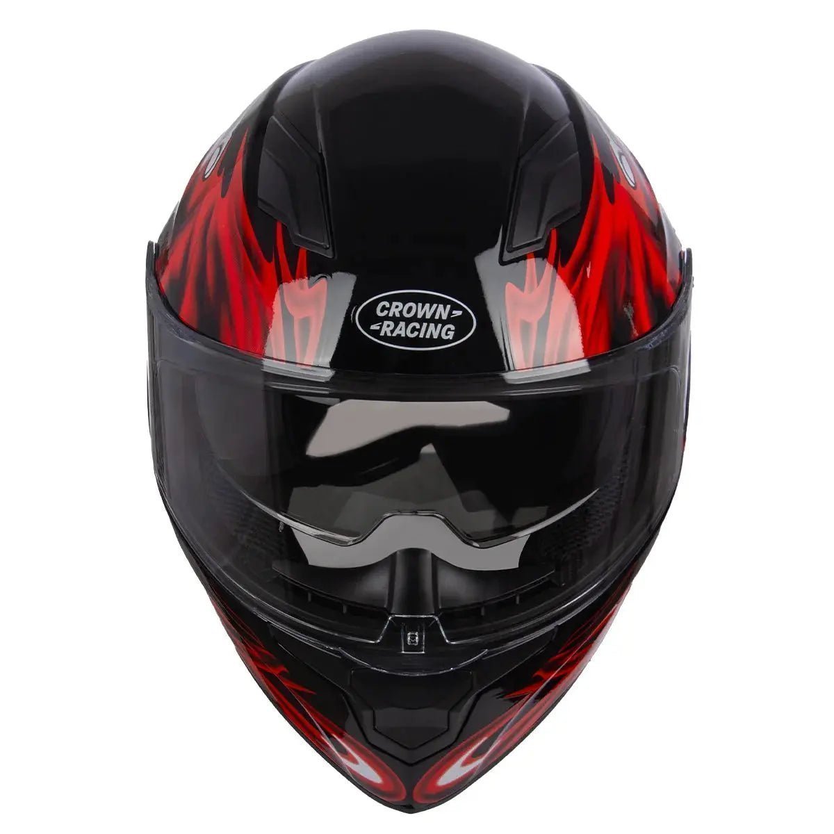 Full - Face Motorcycle Helmet DOT Certified Unisex Helmet with Built - in Sun Visor and Clear Outer Visor | Shopulia
