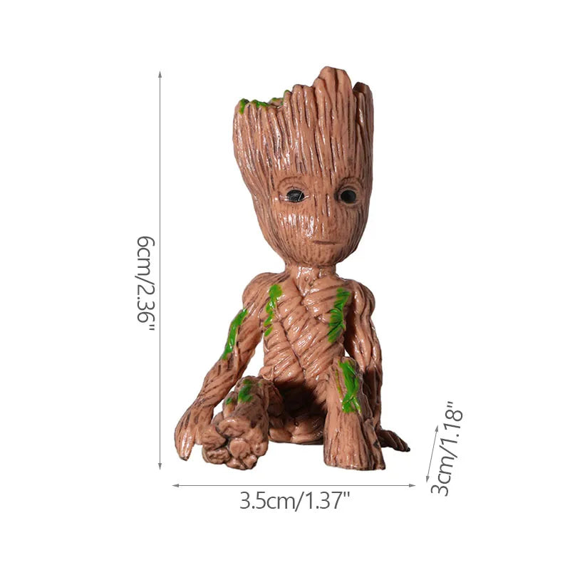 Mini Tree Man Desk Decor – Cute Resin Figurine 5cm Shopulia