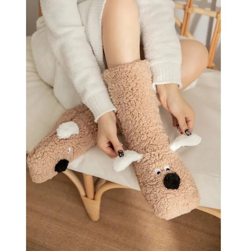 Dog Snow Socks Floor Socks | Shopulia