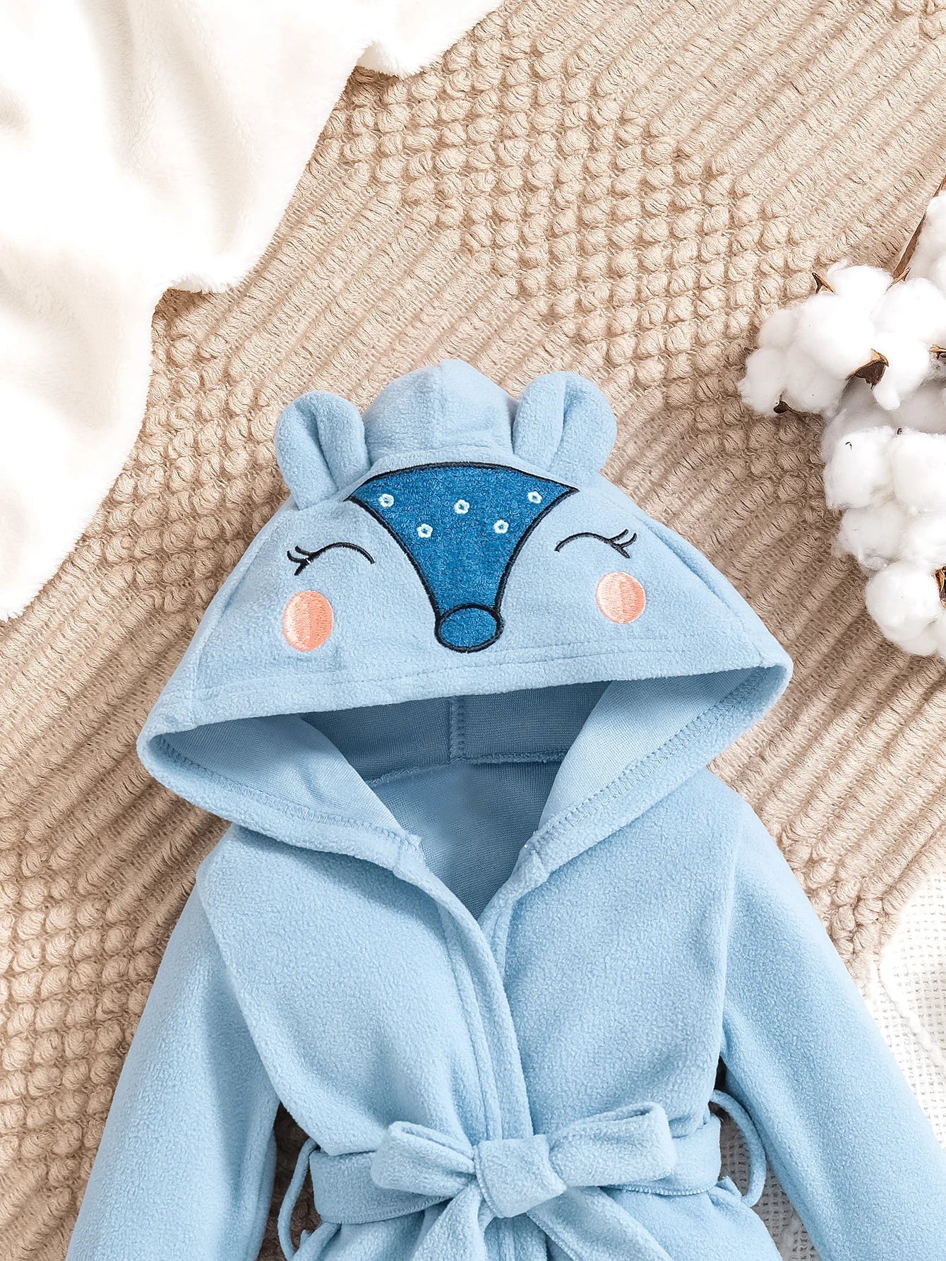 CozyPaws™ Hooded Baby Sleep Gown Shopulia