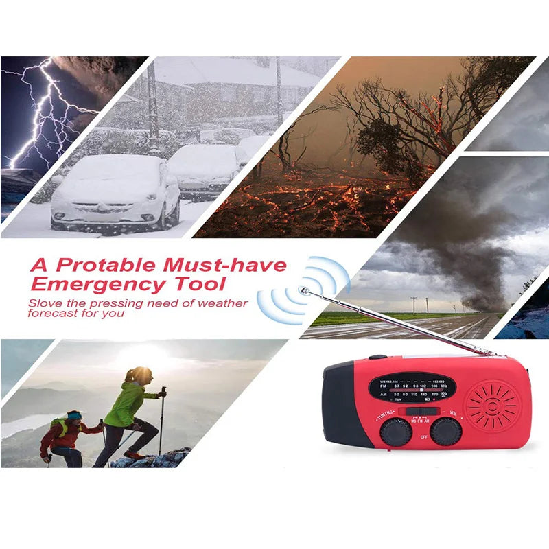 EcoBeam™ Solar Hand Crank LED Light Shopulia