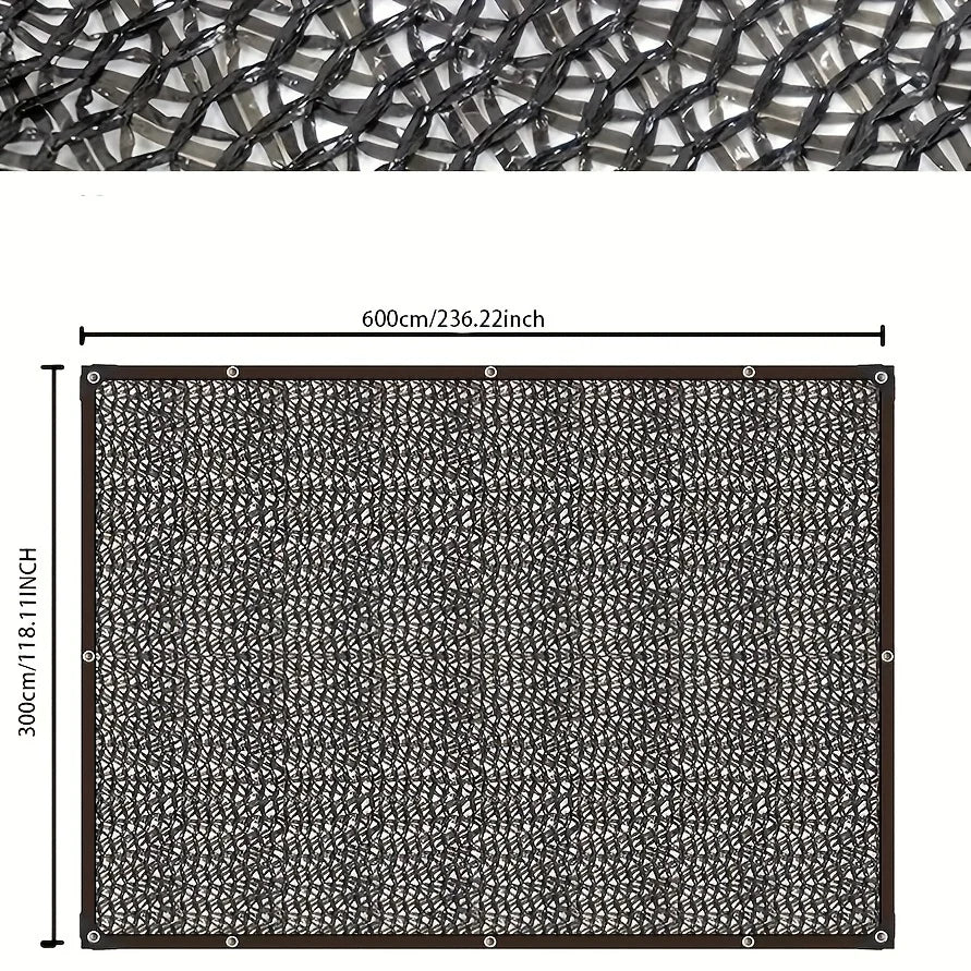 SunShield™ Black Shade Net for Garden & Patio Shopulia