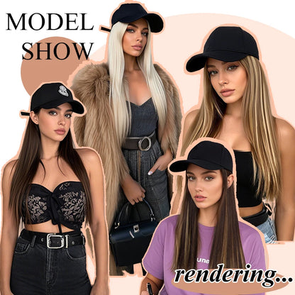 StyleCap™ Synthetic Wig Hat Shopulia