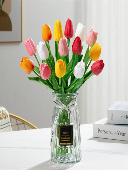 EverTulip™ Set of 6 Fake Tulips for Desk & Home Shopulia