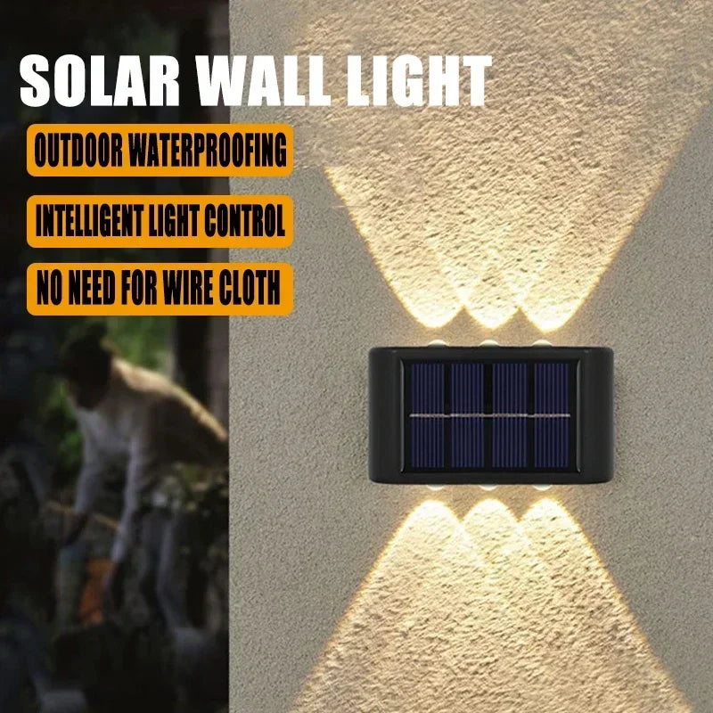 LumiSun™ Solar Garden Wall Lamp Shopulia