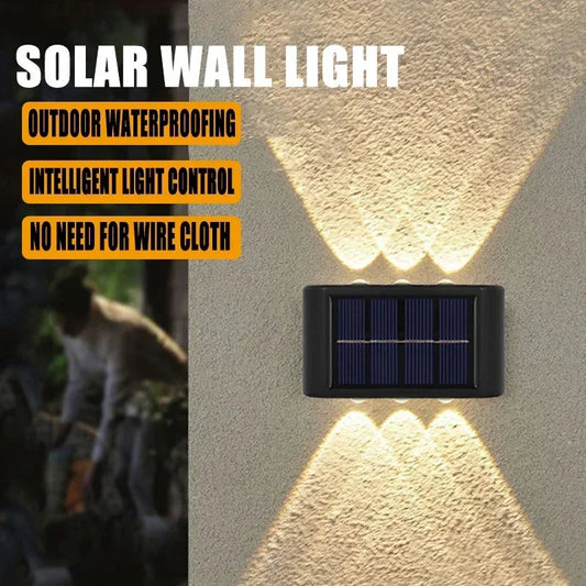 LumiSun™ Solar Garden Wall Lamp Shopulia