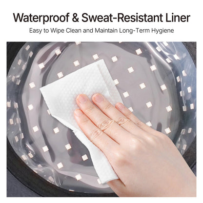 LED Hair Growth Bucket Hat – Red Light 336 LEDs Shopulia