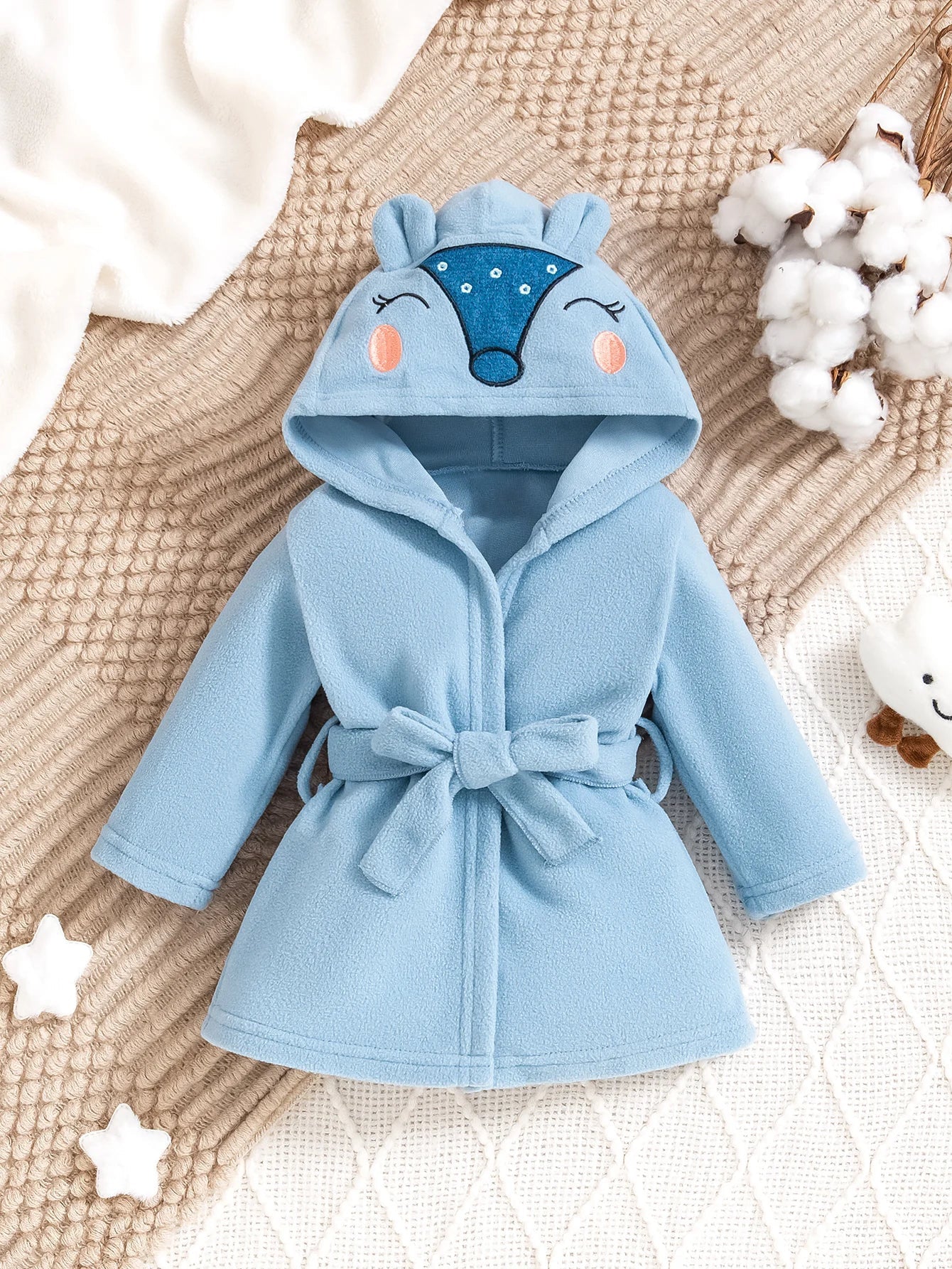 CozyPaws™ Hooded Baby Sleep Gown Shopulia