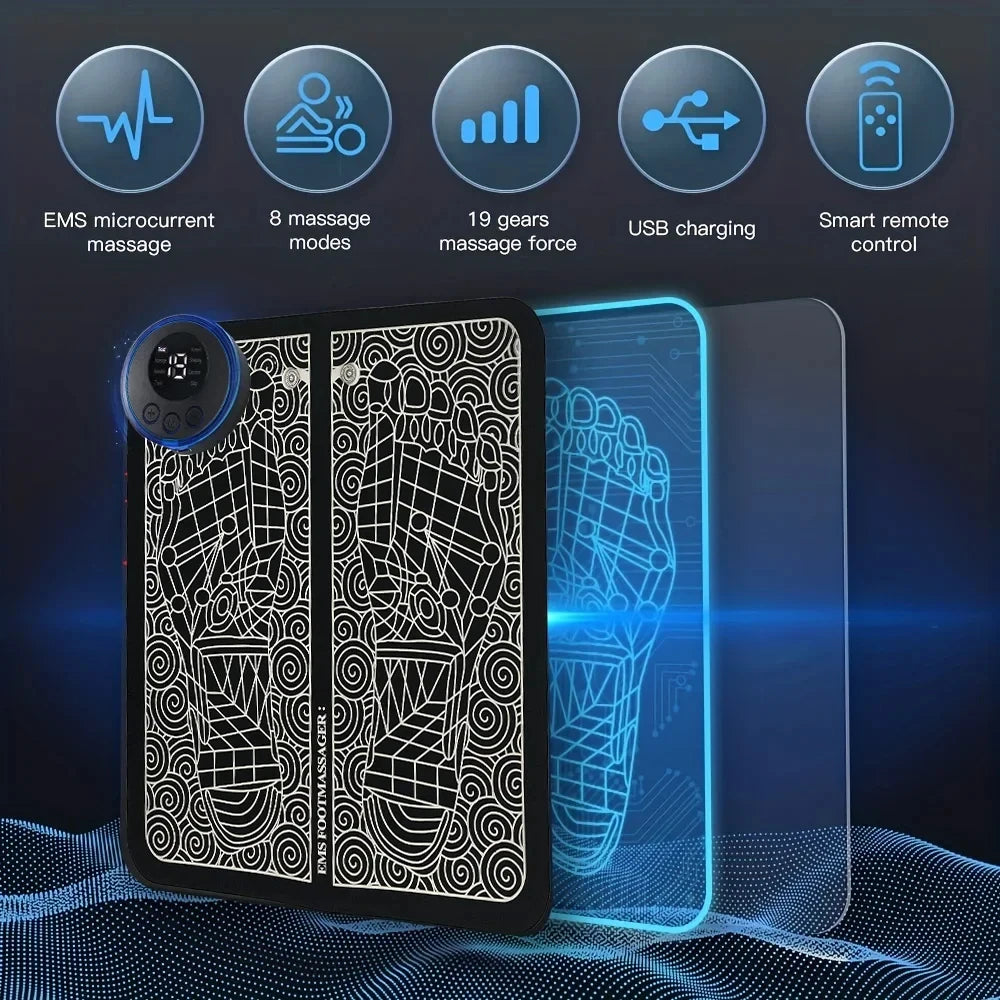 FootEase™ Electric Foot Massager Pad Shopulia