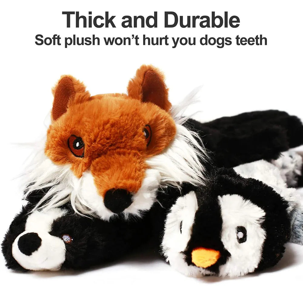 PawSqueak™ No-Stuff Dog Toy Shopulia