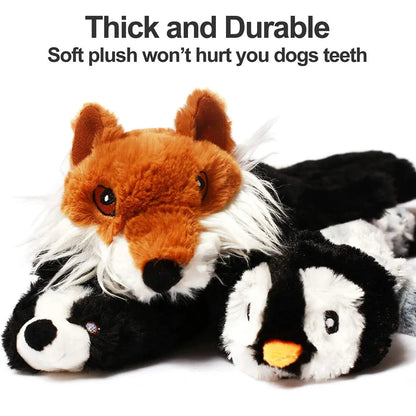 PawSqueak™ No-Stuff Dog Toy Shopulia