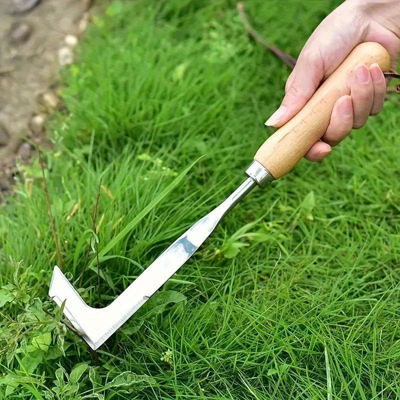 L-Sharp™ Stainless Steel Hand Weeder Shopulia
