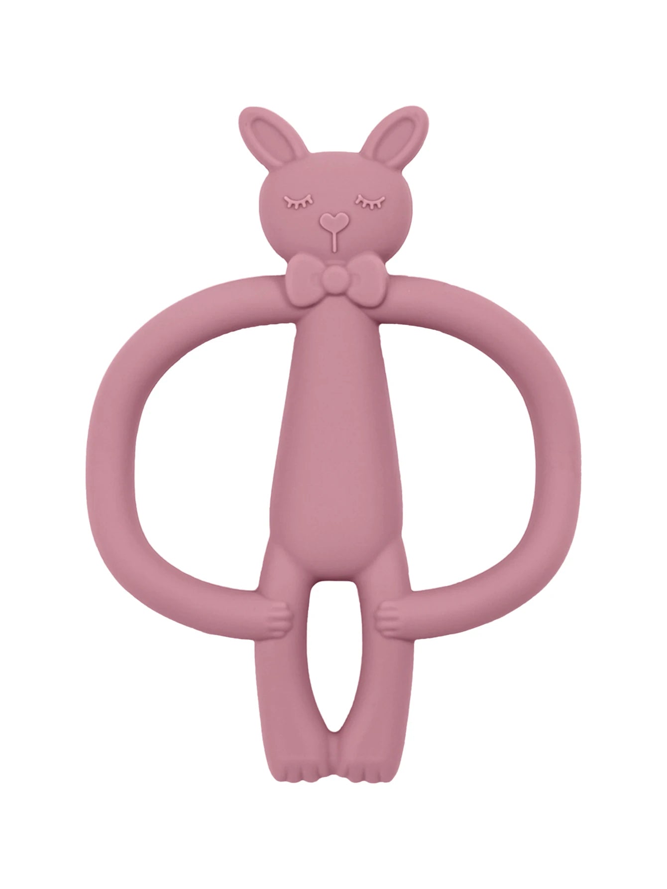 ColorKids™ Silicone Rabbit Teether for Babies Shopulia