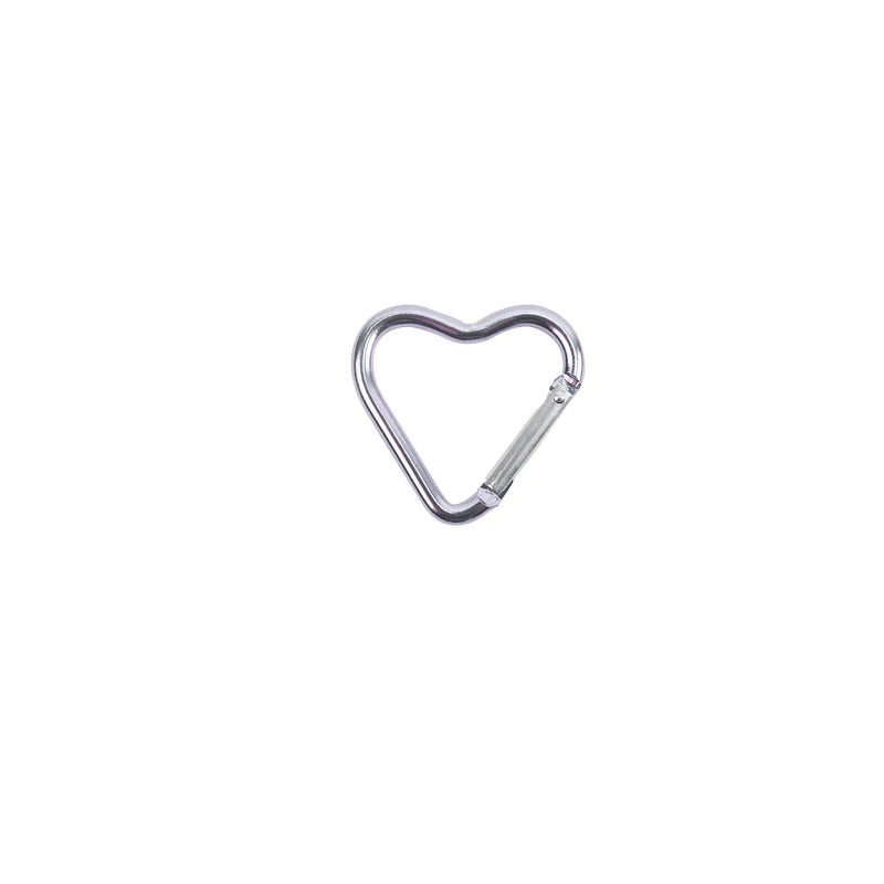 Heart-Shaped Carabiner Keychain Hook Shopulia