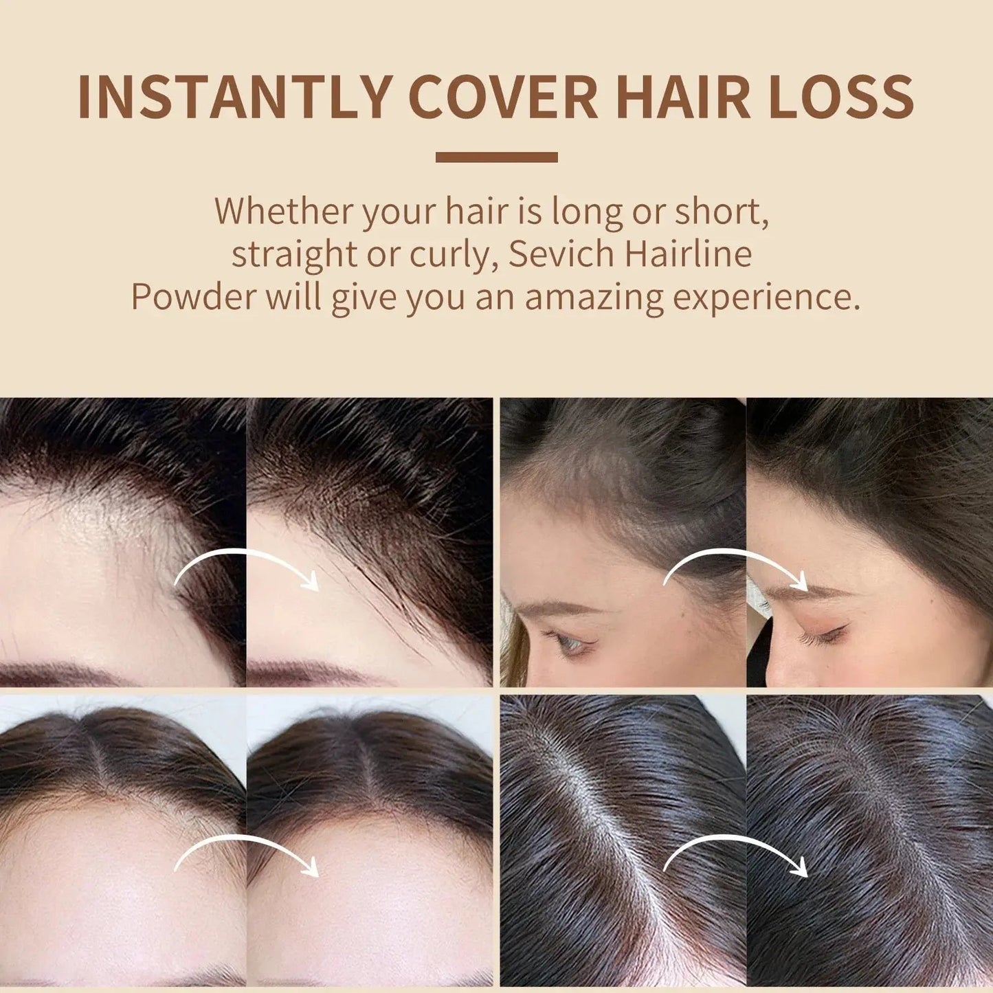 Hairline Powder Instantly Conceals Hair Root Touch Hair Powder for Thinning Hair for Women and Men,Hairline Shadow Powder Makeup | Shopulia