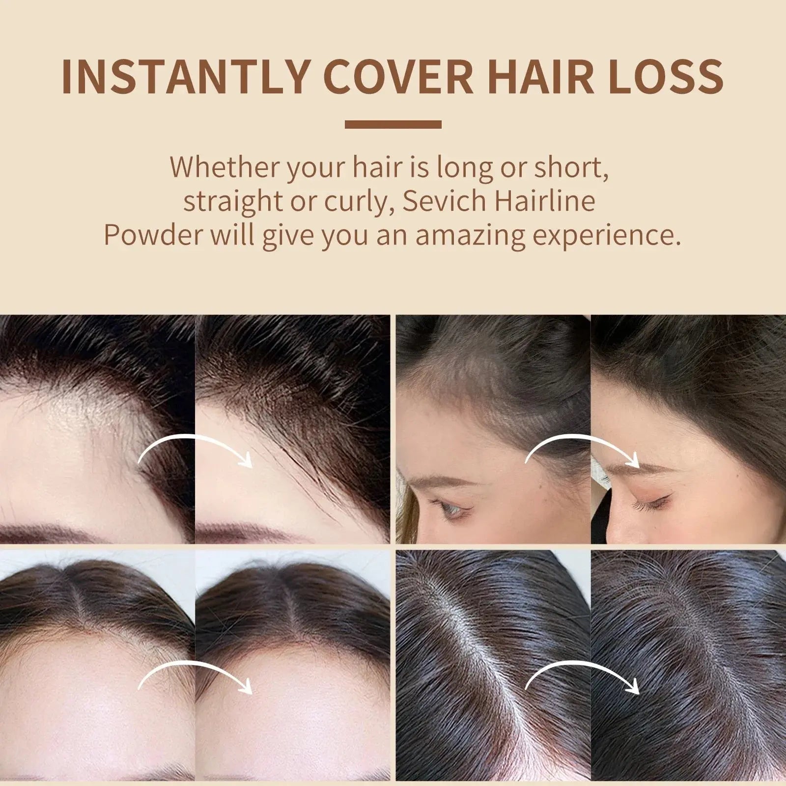 Hairline Powder Instantly Conceals Hair Root Touch Hair Powder for Thinning Hair for Women and Men,Hairline Shadow Powder Makeup | Shopulia