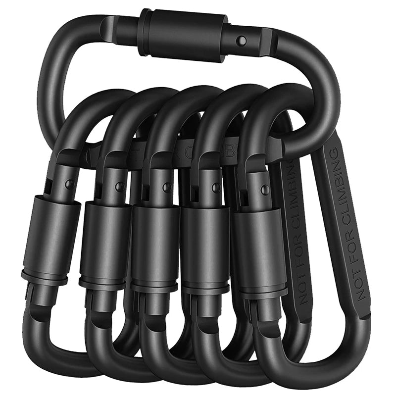 TactiClip™-Carabiner Keychain Set – Outdoor, EDC, Camping Shopulia