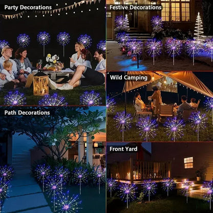 GlowFire™ Solar Outdoor Garden Lights Shopulia