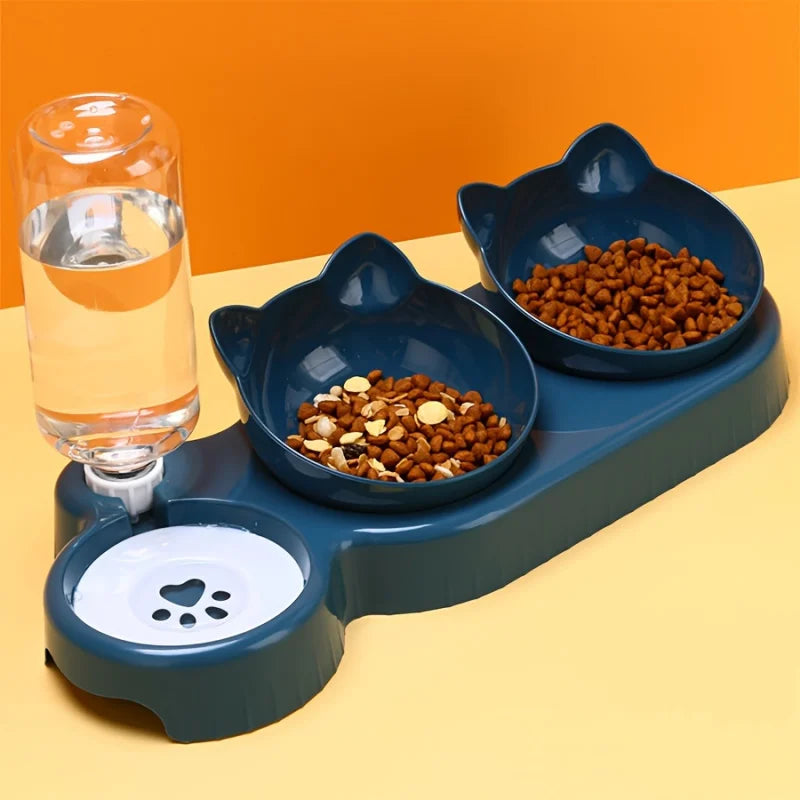 AquaPaw™ Tilting Pet Bowl & Water Dispenser Shopulia