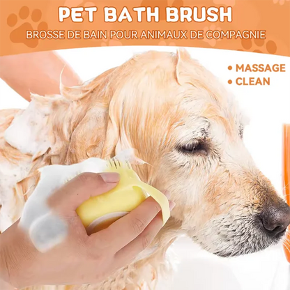 PawSoft™ Silicone Pet Massage Brush Shopulia