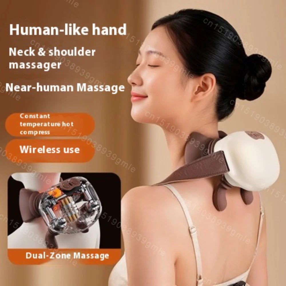 BioKnead™ Shiatsu Neck and Back Massager Shopulia