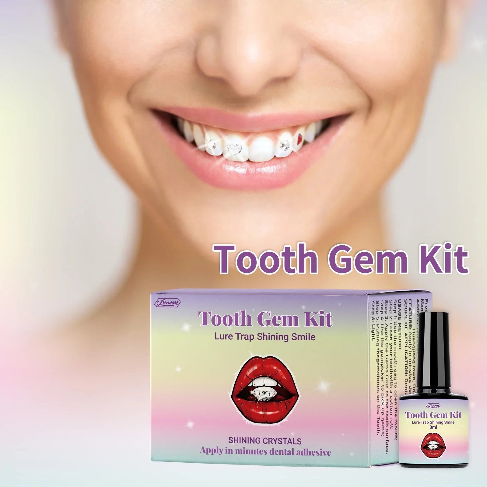 CrystalDent™ Professional Tooth Gem Kit Shopulia