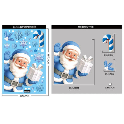 FestiveGlow™ Christmas Window Stickers Shopulia