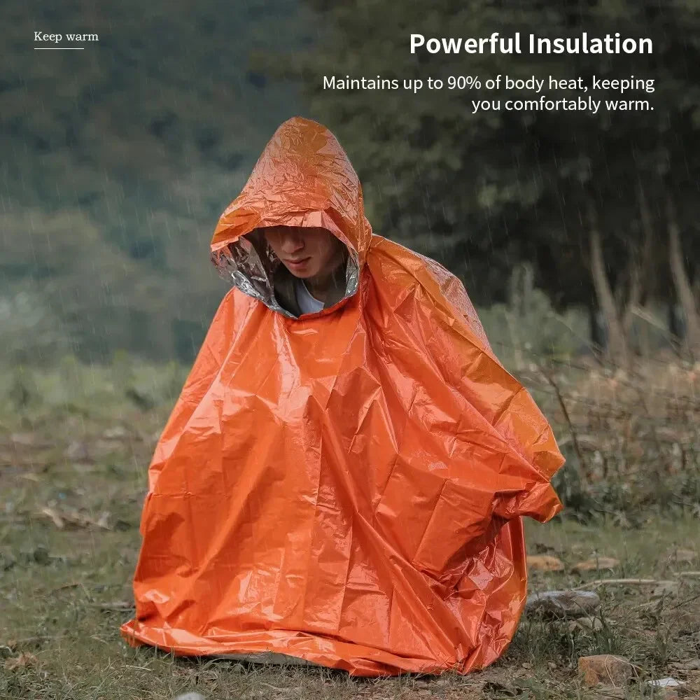 StormShield™ Emergency Rain Poncho Shopulia