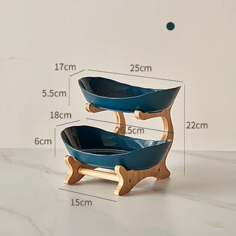 Multi-Layer Fruit Plate – Modern Snack & Candy Dish Shopulia