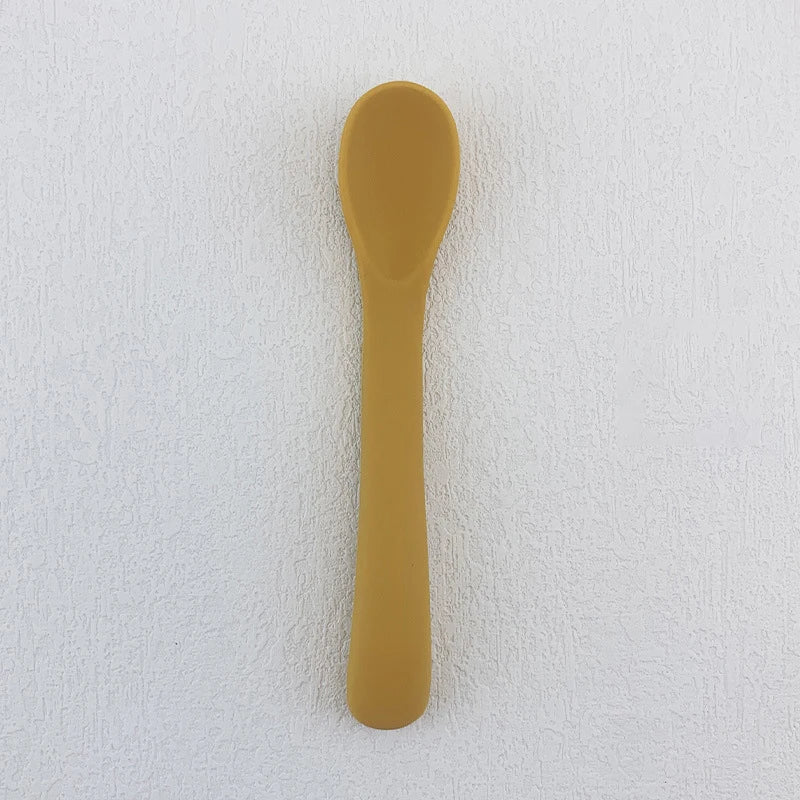 BabySoft™ Silicone Feeding Spoon Shopulia